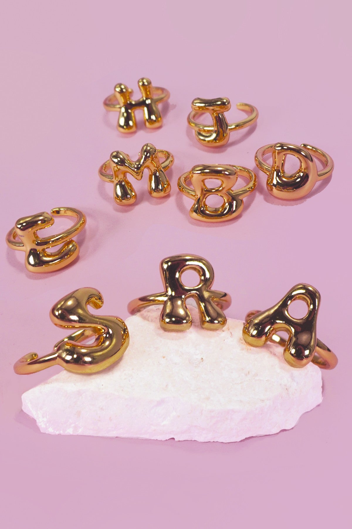 BUBBLE INITIAL RING