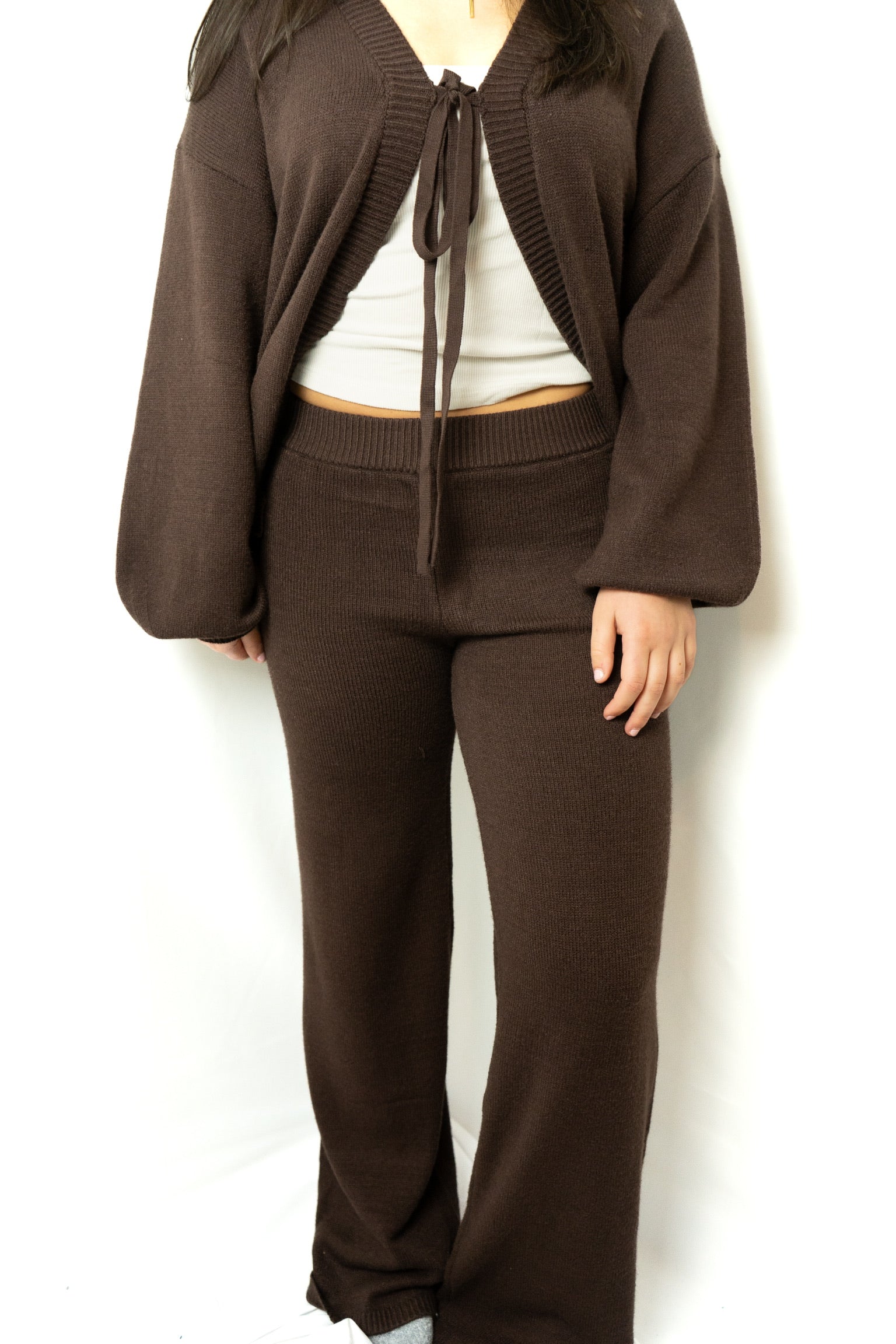 BROWN SET PANTS